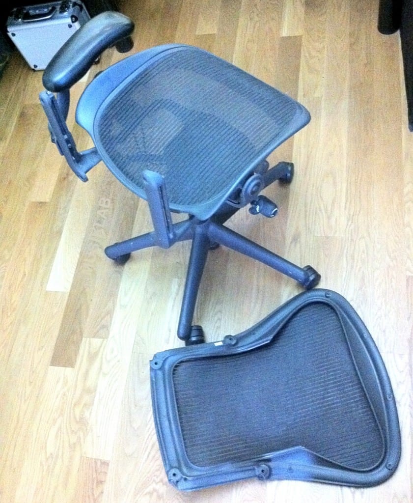 Herman Miller Aeron With Back Off